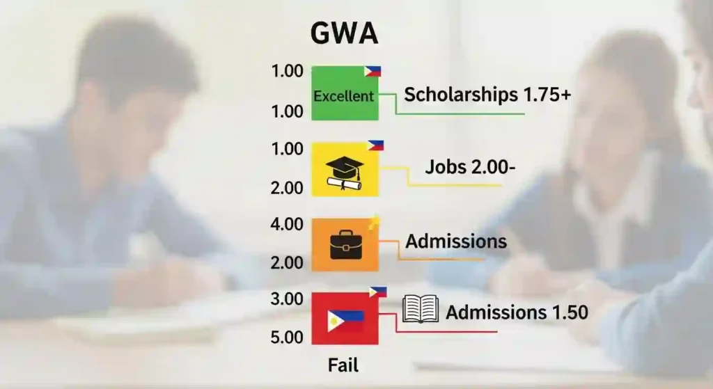 Is GWA Important Free Philippines GWA calculator tool for grade scale 1.00-5.00, units & grades input for UPPUP students.